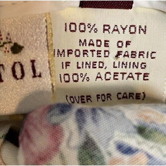 Susan Bristol Skirt Floral Ankle Midi Womens Sz 4 cottagecore Modest Vintage Y2K - Picture 5 of 6